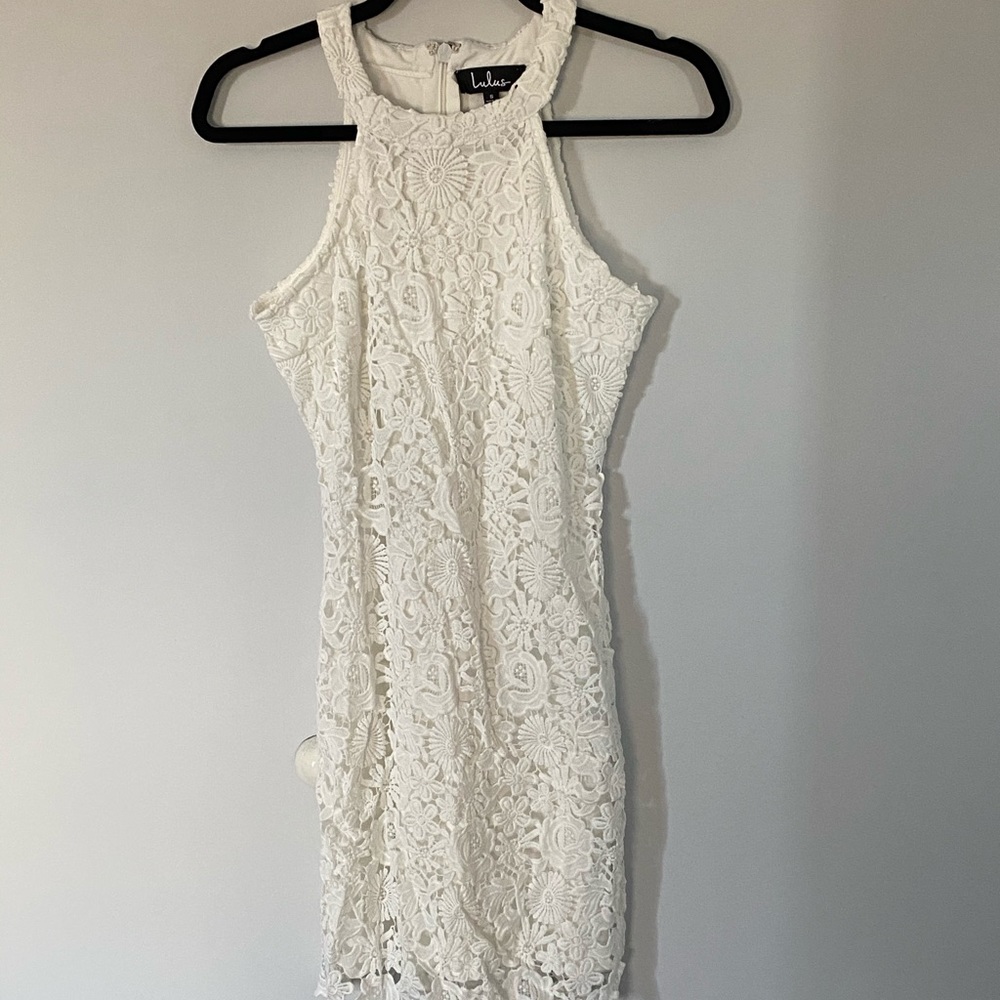 White LuLus dress